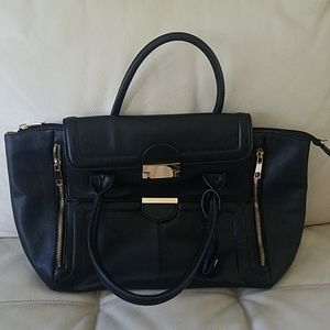 Justfab Black Satchel
